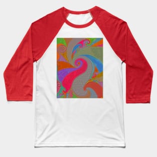 Bright Whorl Baseball T-Shirt